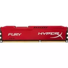 Модуль памяти DDR3 4GB HyperX HX313C9FR/4 Fury red PC3-10666 1333MHz CL9 1.5V SRx8 Радиатор RTL