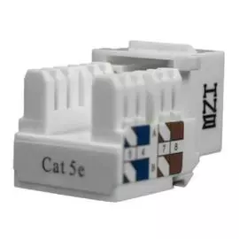Модуль Keystone RJ45 UTP BNH B300.1-5E-NB90-SL RJ45, Krone, кат. 5е, неэкр., цвет: белый, узкий