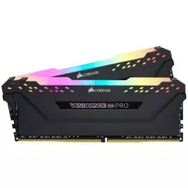 Модуль памяти DDR4 16GB (2*8GB) Corsair CMW16GX4M2C3200C16 Vengeance RGB PRO PC4-25600 3200MHz CL16 288-pin 1.35V XMP Радиатор RTL