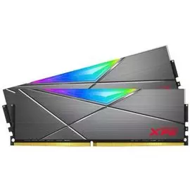 Модуль памяти DDR4 32GB (2*16GB) ADATA AX4U360016G18I-DT50 XPG SPECTRIX D50 tungsten grey PC4-28800 3600MHz CL18 радиатор 1.35V