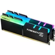 Модуль памяти DDR4 32GB (2*16GB) G.Skill F4-3600C16D-32GTZRC Trident Z RGB 3600MHz CL16 1.35V