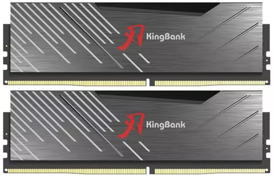 Модуль памяти DDR4 32GB (2*16GB) KingBank K5.01.FL04AD9402 PC4-28800 3600MHz CL16 RGB радиатор