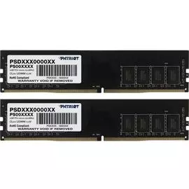 Модуль памяти DDR4 32GB (2*16GB) Patriot Memory PSD432G3200K Signature Line PC4-25600 3200MHz CL22 1.2V