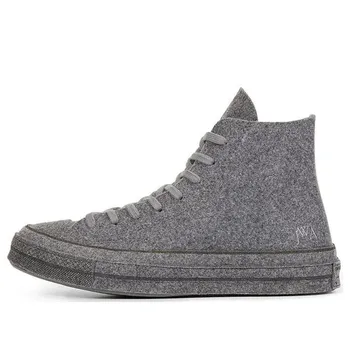 Кроссовки j.w. anderson x chuck 70 hi top 'felt' Converse, серый