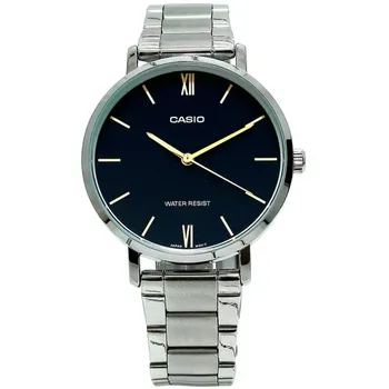 Японские наручные женские часы Casio LTP-VT01D-1B. Коллекция Analog