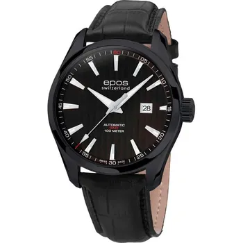 Швейцарские наручные мужские часы Epos 3401.132.25.15.25. Коллекция Passion