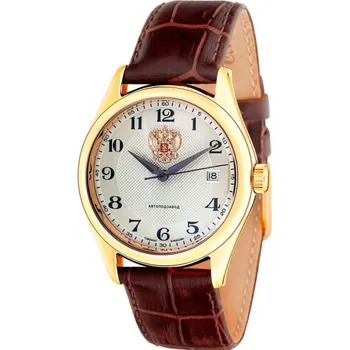 Российские наручные мужские часы Slava 1499298-300-8215. Коллекция Премьер