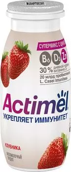 Йогурт питьевой Actimel Клубника 1.5% 95г