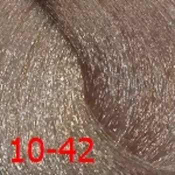 Крем краска с витамином С, кашемиром и алоэ вера Crema Colorante Vit C (100 мл) (КД19267, 10/42, светлый блондин бежево-пепельный, 100 мл, Светлые оттенки)