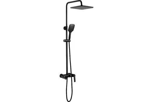 Душевая система Esko Singapore black ST300BL