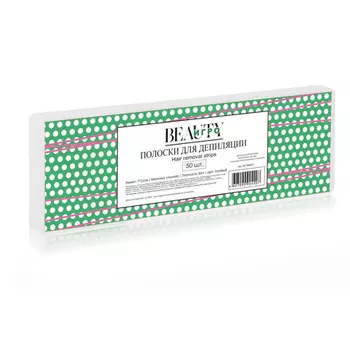 Набор, Igrobeauty, Бумага в полосках для депиляции, белая, 50 шт. , 2 шт.