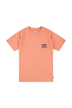 Детская футболка CANYON LANDSCAPE TEE Levi'S, оранжевый
