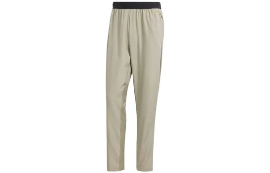Мужские трикотажные спортивные штаны Adidas, цвет Silver pebbles