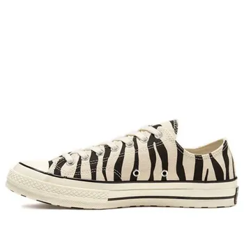 Кроссовки chuck 70 low 'archival zebra print' Converse, черный
