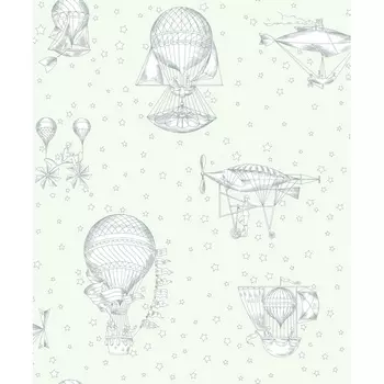 Обои виниловые Jack'n 10,05 x 0,53 м Grandeco Rose Junior JR3001