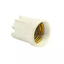 Патрон E27, Smartbuy, керамика, прозрачный, SBE-LHC-s-E27