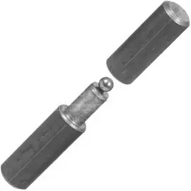 Петля гаражная, Секрет-Киров, 20х120 мм, 8327, с шариком