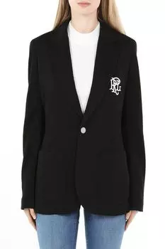 Пиджак хлопковый однобортный с карманами POLO RALPH LAUREN