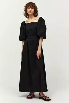 Платье хлопковое с пышным рукавом Fashion Rebels