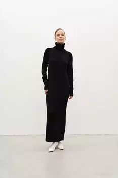 Платье из мериноса с шелком Aster WOOLLYWOO