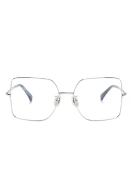 Очки в квадратной оправе Max Mara Eyewear, серебряный