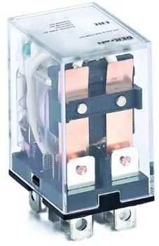 Реле промежуточное DEKraft 23904DEK 2 конт. с LED инд. 10А 24В DC ПР-102
