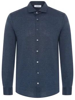 Рубашка Slim Fit хлопковая