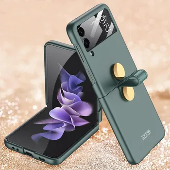 Защитный чехол для камеры из стекла для Samsung Galaxy Z Flip 4 Flip4 Flip3 flip5 Flip 3 5 Zflip4 5G ZFlip3 Аксессуары Coque for samsung Z Flip 4