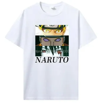 Японское аниме унисекс футболка Kurapika Harajuku Street Повседневная футболка нейтрального цвета с коротким рукавом унисекс женская хлопковая футболка аниме одежда L