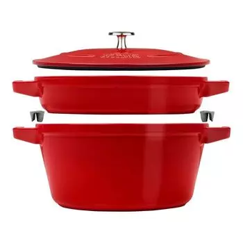 Staub Набор кухонной посуды 2 предмета, красный Staub