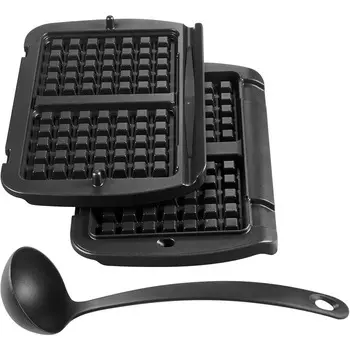 Tefal Набор вафельных плит Tefal XA7238 подходит для OptiGrill (GC714, GC712, GC730) с половником