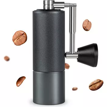 TIMEMORE Ручная кофемолка TIMEMORE Chestnut C2 FOLD / 25 г / складная ручка / нержавеющая сталь / темно-серая