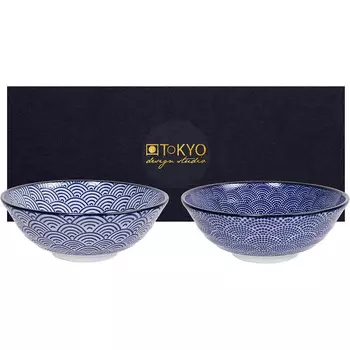 TOKYO design studio Набор мисок 2 предмета Nippon Blue TOKYO Design studio