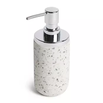 Umbra Диспенсер для жидкого мыла 10х10х18 см белый Junip terrazzo Umbra