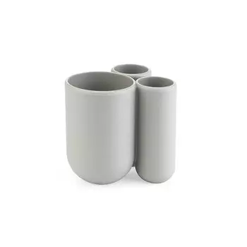 Umbra Подставка для зубных щеток 9x8x10 см серая Touch Umbra