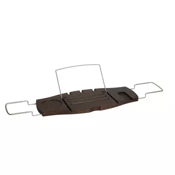 Umbra Полка для ванной 71,1-94x21,6x3,8 см коричневая Aquala Bathtub Caddy Umbra