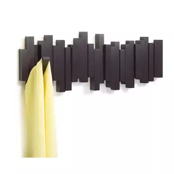 Umbra Вешалка 50,8x19,1x3,2 см черная Sticks Multi Hook Espresso Umbra