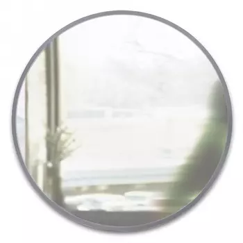 Umbra Зеркало настенное 94 см серое Hub Umbra
