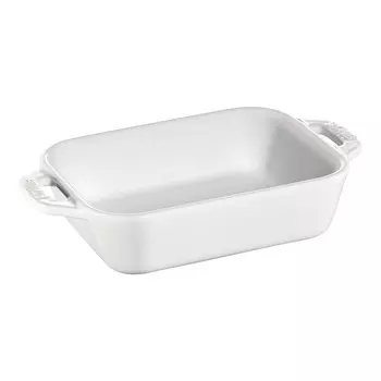 Staub Форма для запекания 14 х 11 см White Staub