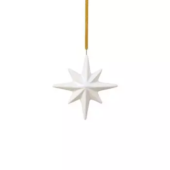 Villeroy & Boch Елочное украшение "Звезда" 9 см Winter Glow Villeroy & Boch