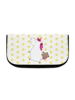 Косметичка Mr & Mrs Panda Einhorn Koffer ohne Spruch, белый