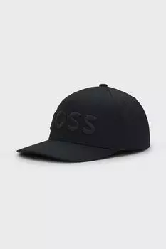 Бейсболка хлопковая с логотипом BOSS