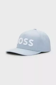 Бейсболка хлопковая с логотипом BOSS