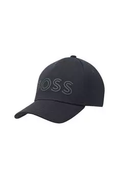 Бейсболка хлопковая с логотипом BOSS