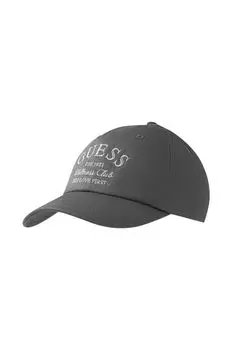 Бейсболка хлопковая с логотипом Guess