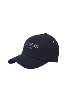 Бейсболка хлопковая с логотипом Guess