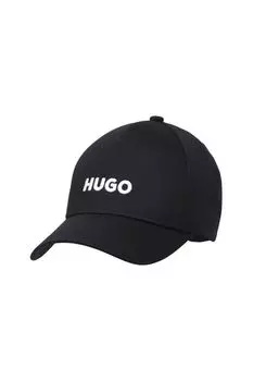 Бейсболка хлопковая с логотипом HUGO