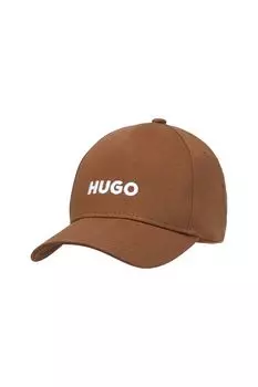 Бейсболка хлопковая с логотипом HUGO