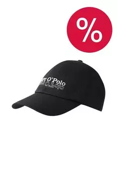 Бейсболка хлопковая с логотипом Marc O'Polo