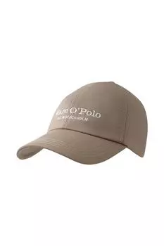 Бейсболка хлопковая с логотипом Marc O'Polo